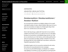 Tablet Screenshot of amateurauktion.com